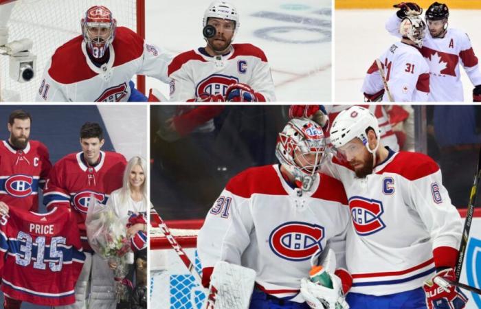 NHL: Carey Price rende omaggio a Shea Weber alla vigilia del suo ingresso nella Hall of Fame