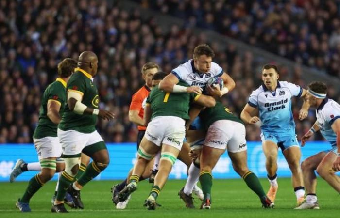 Il Sudafrica vince a Murrayfield contro la Scozia