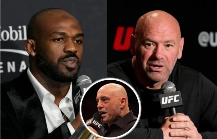 Il dibattito GOAT su Jon Jones si è risolto sull'esperienza di Joe Rogan nel mezzo dell'ossessione di Dana White per l'headliner di UFC 309