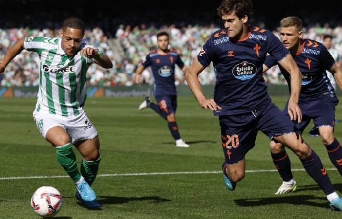 CRONACA BETIS CELTA LEAGUE | Il Betis si riprende dal gol del Celta prima dell’intervallo (1-1)