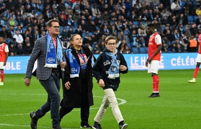 Alphonse, invitato sul prato dell'HAC di Le Havre Paris Normandie: “È il giorno più felice della mia vita”