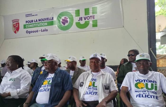 Koula-Moutou: Nzouba-Ndama, Boukoubi, Lekana, Moubelet Boubeya, tutti per il “Sì” al referendum | Gabonreview.com