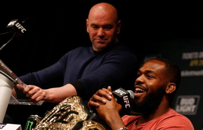 Jon Jones è “grato” per l'appassionato supporto di Dana White allo status di P4P n. 1: “È un grande onore”