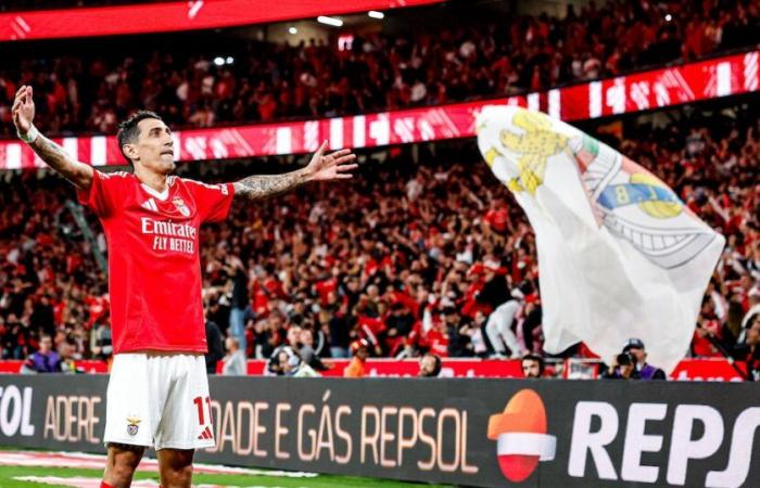 “È uno scandalo”: Di María ha segnato due gol ed è stato la figura del Benfica nella vittoria nella classica contro il Porto