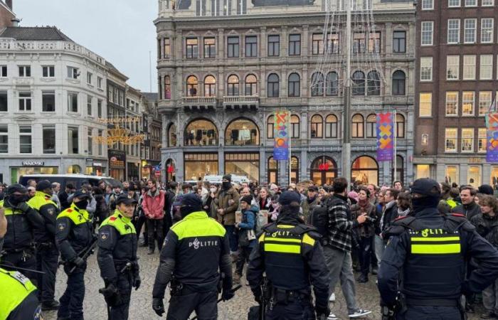 La polizia olandese arresta manifestanti filo-palestinesi