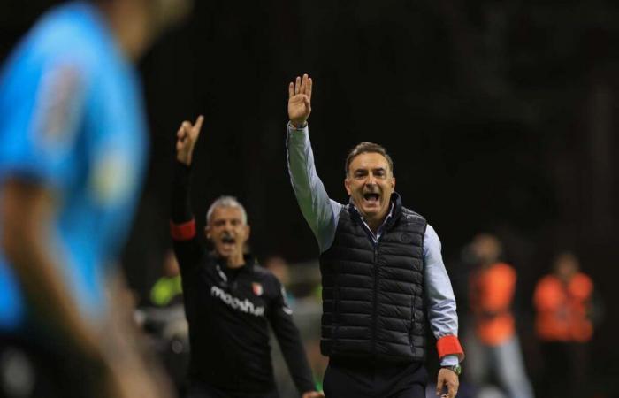 Carlos Carvalhal: “È stata una mancanza di energia, non di volontà”