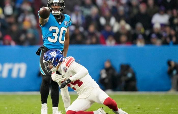 NFL: I Panthers hanno la meglio sui Giants nei tempi supplementari (calcio)