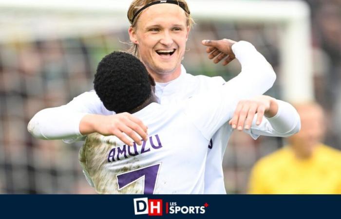 Kasper Dolberg è tornato a casa con il pallone, ma è rimasto sbalordito quando ha sentito la buona notizia: “Oh, allora, sono il capocannoniere?”