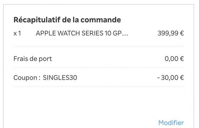 L’ultimo orologio connesso di Apple ha diritto ad una bella riduzione di 110€ durante il Single Day