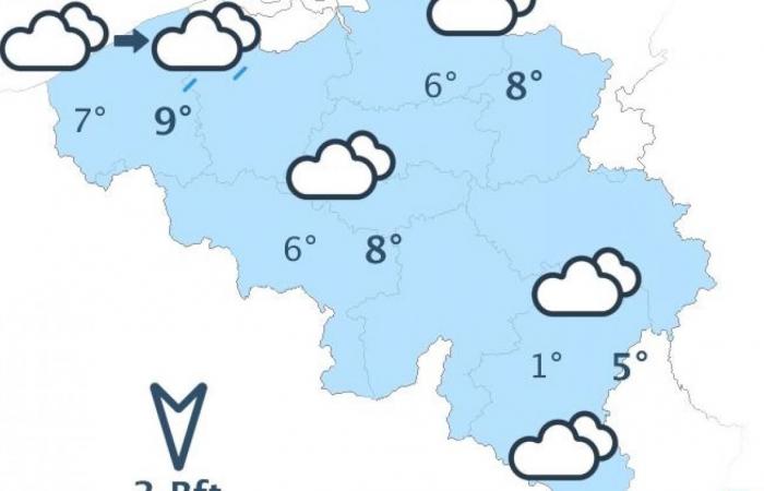 le temperature scenderanno questa settimana a partire da questo martedì!