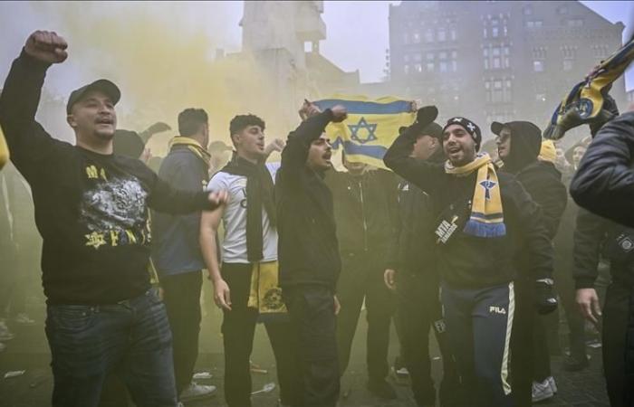 I tifosi israeliani dietro la violenza prima della partita di Europa League