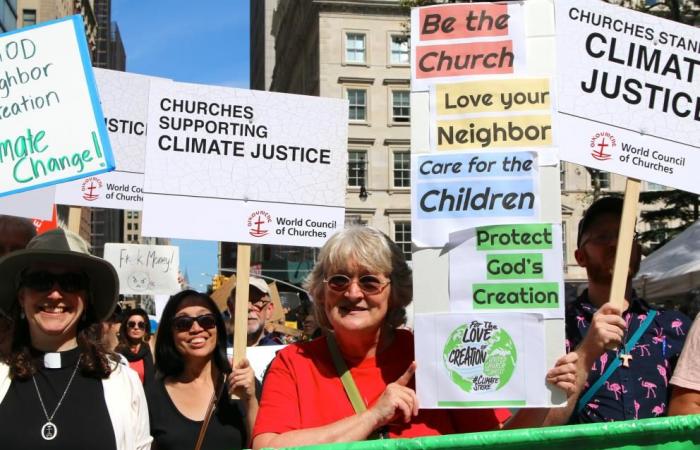 Il WCC sostiene un’azione climatica guidata dalla giustizia alla COP29