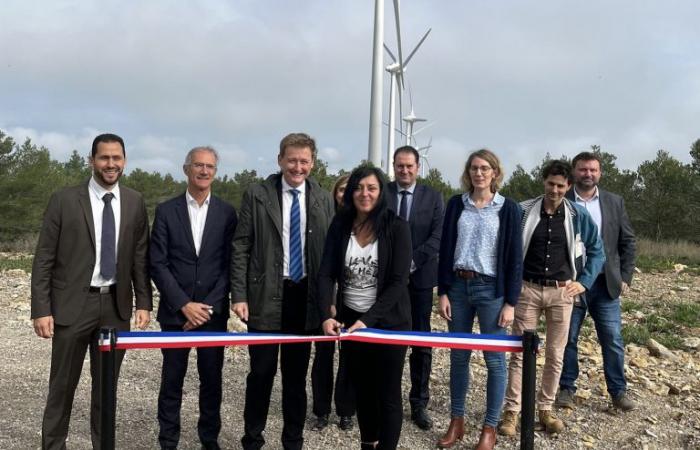 Inaugurazione del parco eolico EDF Renewables a Oupia