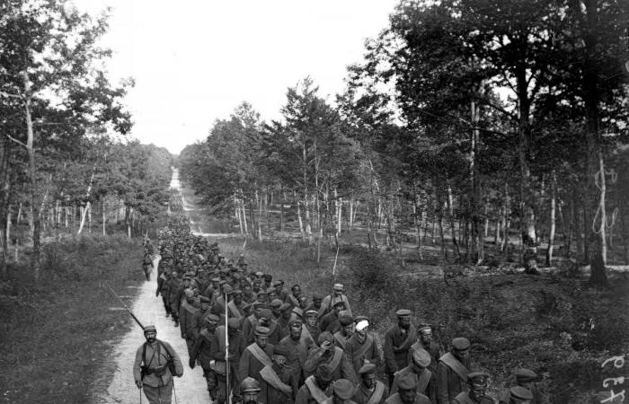 Prigionieri tedeschi a Saint-Dizier, nel 1916