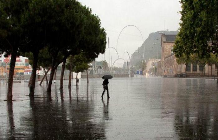 allerta per pioggia e freddo a Barcellona questa settimana