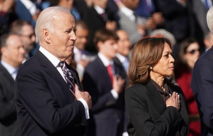 Celebrazioni del Giorno della Memoria | Biden con Harris per la prima volta dalla sconfitta