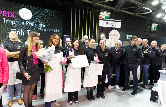 Sandrine LERICHE, Milena PECHO, Tinh TRAN e Magali ESPOSITO vincono il Cucchiaio d'Oro 2024 • Les Nouvelles Gastronomiques