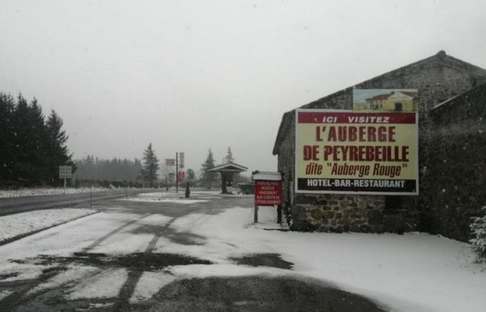 Bollettino meteorologico. Prima nevicata della stagione sui massicci della Drôme-Ardèche