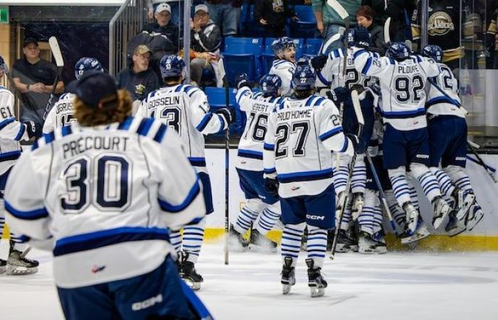 Vittoria dei Chicoutimi Saguenéens contro le Olimpiadi di Gatineau