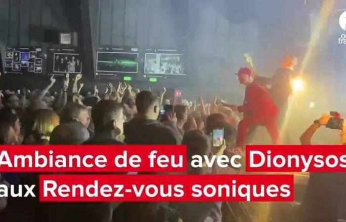 VIDEO. Atmosfera pazzesca al concerto di Dionysos al termine del Rendez-vous soniques a Saint-Lô