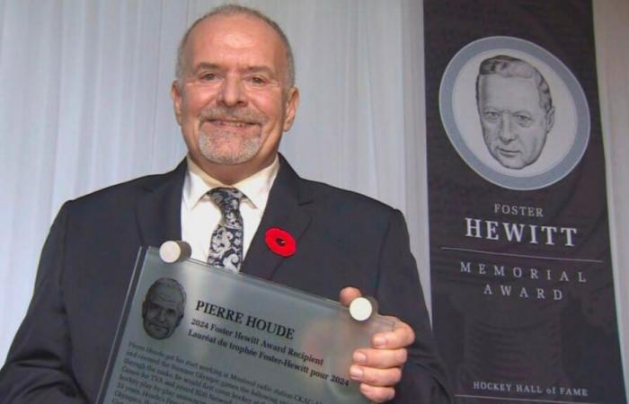 Hall of Fame: emozionante, Pierre Houde sente un grande riconoscimento (Hockey/NHL)