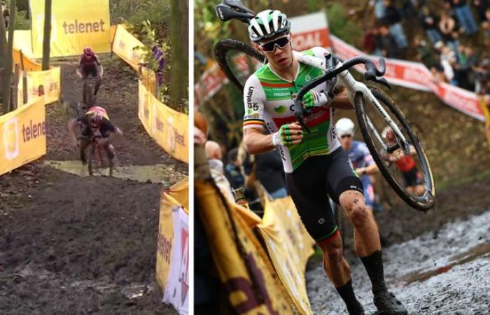 Laurens Sweeck corre in solitaria verso la vittoria nella Jaarmarktcross di Niel, Eli Iserbyt cade nel fango ma finisce comunque quarto