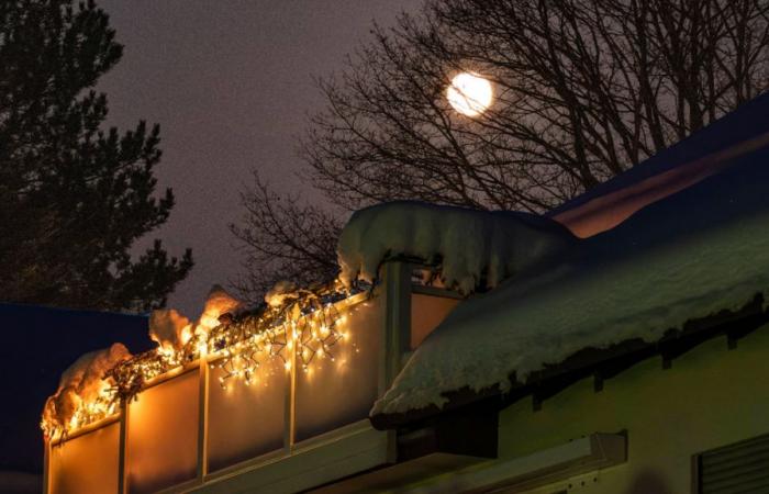 la luna gelida porta il freddo