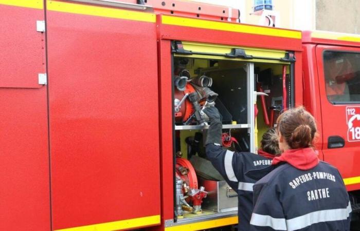 Per spegnere l'incendio si sono mobilitati 22 vigili del fuoco