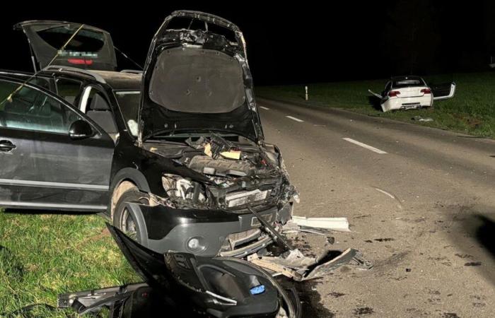 Grave incidente stradale a Güttingen con due persone gravemente ferite