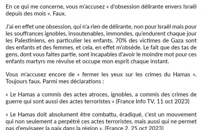 Arthur chiede la revoca dell’immunità parlamentare di Aymeric Caron e lo porta in tribunale mentre il deputato lo accusa ancora una volta di “condonare un genocidio a Gaza” – Video