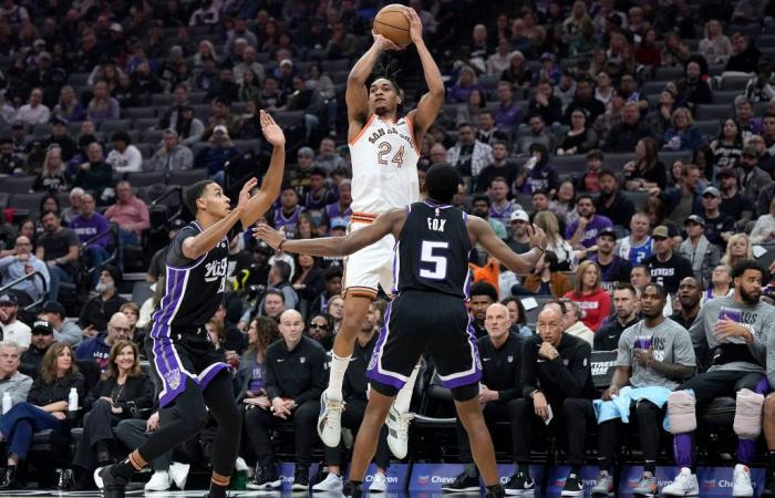 La lotta per i tre punti dei Kings porta alla sconfitta per 119-96 contro San Antonio