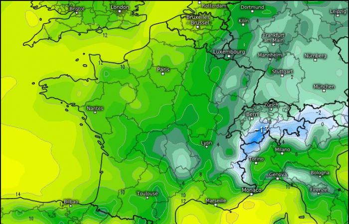 ecco dove le temperature potrebbero scendere maggiormente