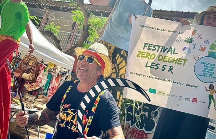 solo 18 chili di rifiuti prodotti durante il festival Zero Waste La Réunion