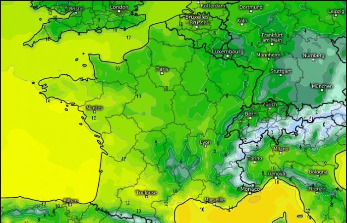 ecco dove le temperature potrebbero scendere maggiormente