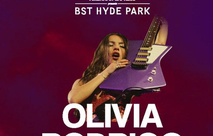 Olivia Rodrigo sarà l’headliner del BST Hyde Park 2025