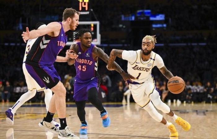 D’Angelo Russell sottolinea l’importanza di impegnarsi in ciò che insegna lo staff tecnico dei Lakers