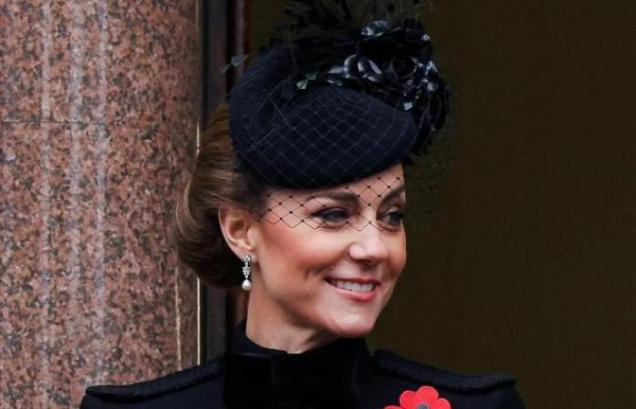 Foto di Kate Middleton durante la sua prima uscita ufficiale importante dalla fine del trattamento