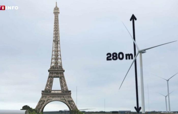 COP 29: in un centro test in Danimarca, gigantesche turbine eoliche alte quanto la Torre Eiffel