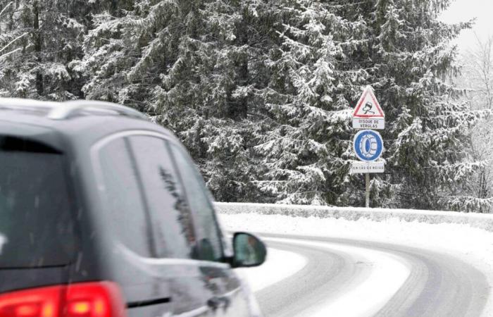 sette dipartimenti in allerta gialla questo martedì, previsti molti fiocchi di neve in montagna