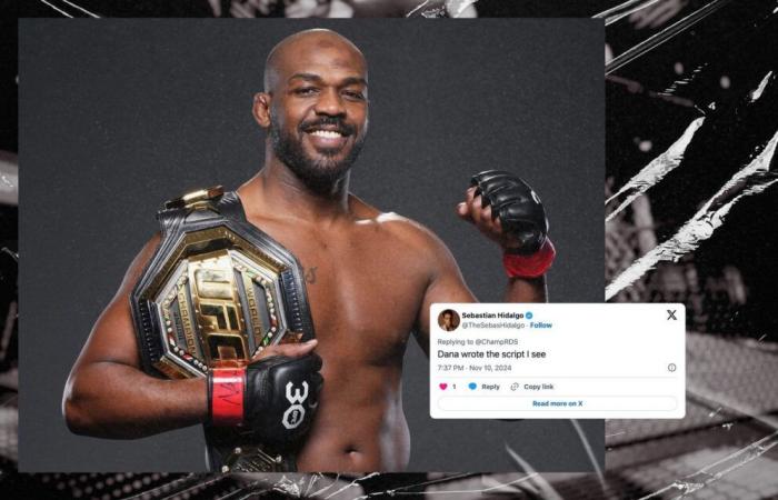 Jon Jones: “L’ha scritto Dana White?”