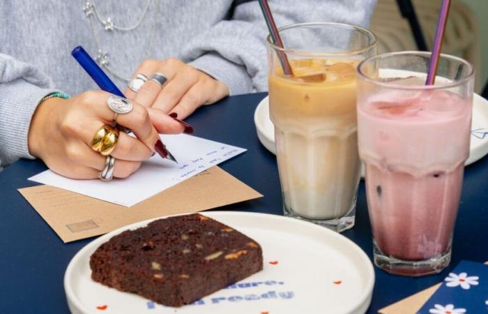 Preferito: il caffè della prima lettera in Francia!