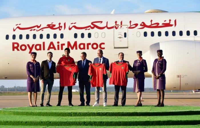 La nazionale marocchina indossa nuove maglie