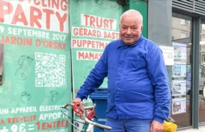 “l'uomo in blu”, ciclista emblematico della città, muore investito da un'auto