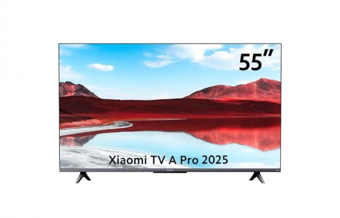 Appena annunciato, il televisore Xiaomi TV A Pro 55″ 2025 è già in vendita per il Single Day