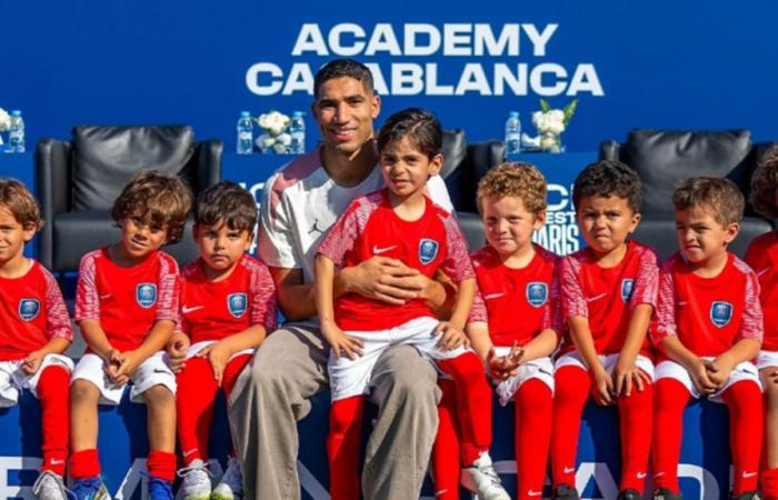 PSG: Achraf Hakimi inaugura la nuovissima accademia del club a Casablanca