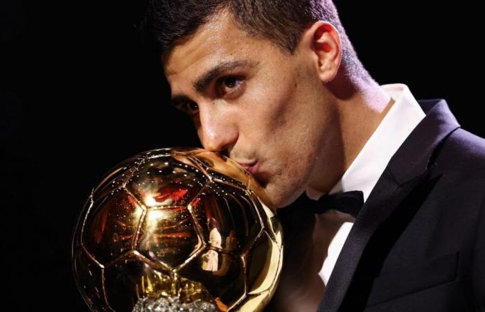 Rodri rivela quale giocatore secondo lui merita il 2° posto nel Pallone d'Oro e non è Vinicius