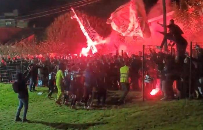 Divieto di viaggio a Poiré, mentre Thomas Sanogo (Vendée Poiré Football) è stato felice di accogliere i tifosi del Girondin