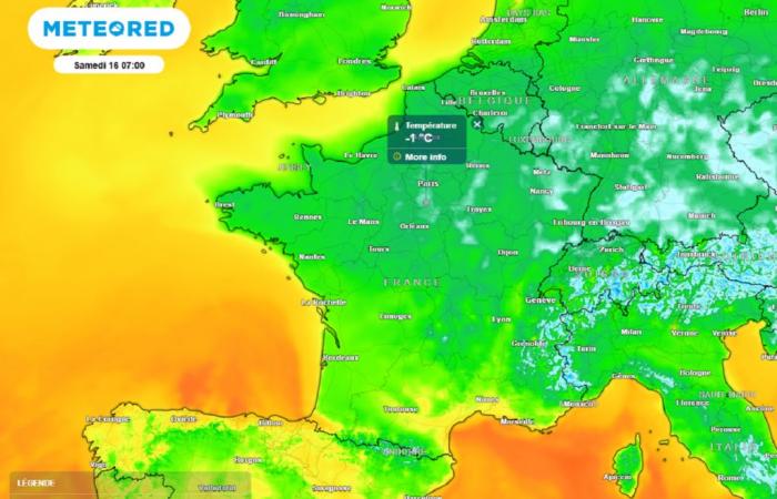 Discesa dell’aria polare, ondata di freddo anticipato… Cosa accadrà realmente nei prossimi 10 giorni in Francia?