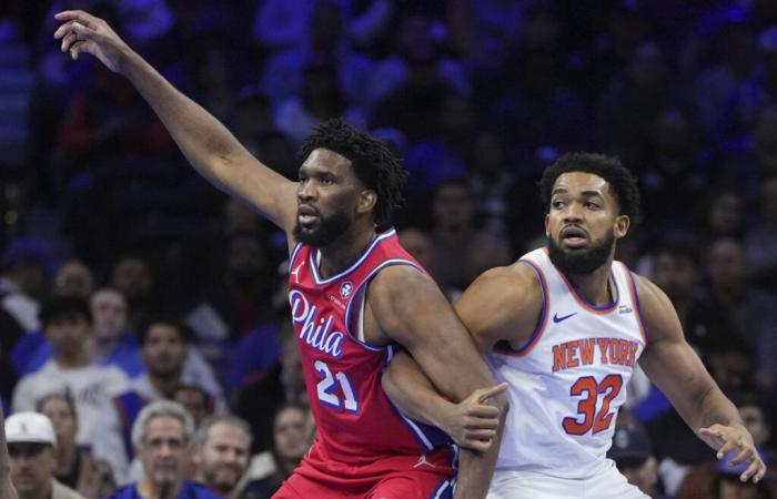 Joel Embiid lento, difficoltà nel ritorno dei 76ers con una sconfitta sbilanciata contro i Knicks