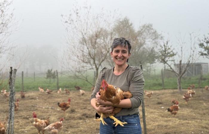 Questo agricoltore del Lot-et-Garonne specializzato in pollame non vive la crisi